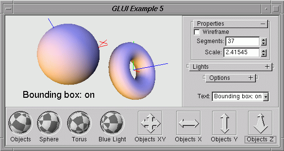 X-Windows GLUI